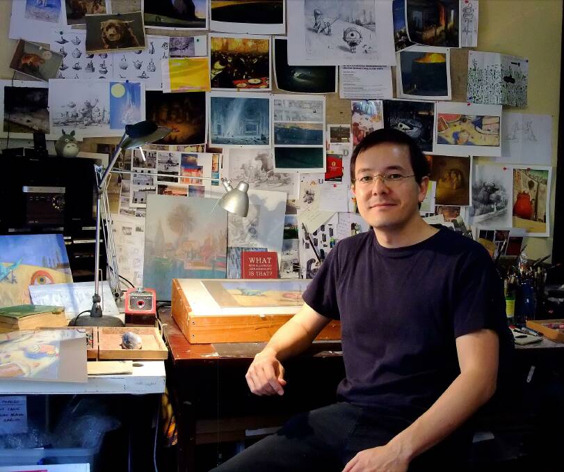OSCAR WORTHY: Academy Award-winning illustrator Shaun Tan has a new exhibition at the Warrnambool Art Gallery.