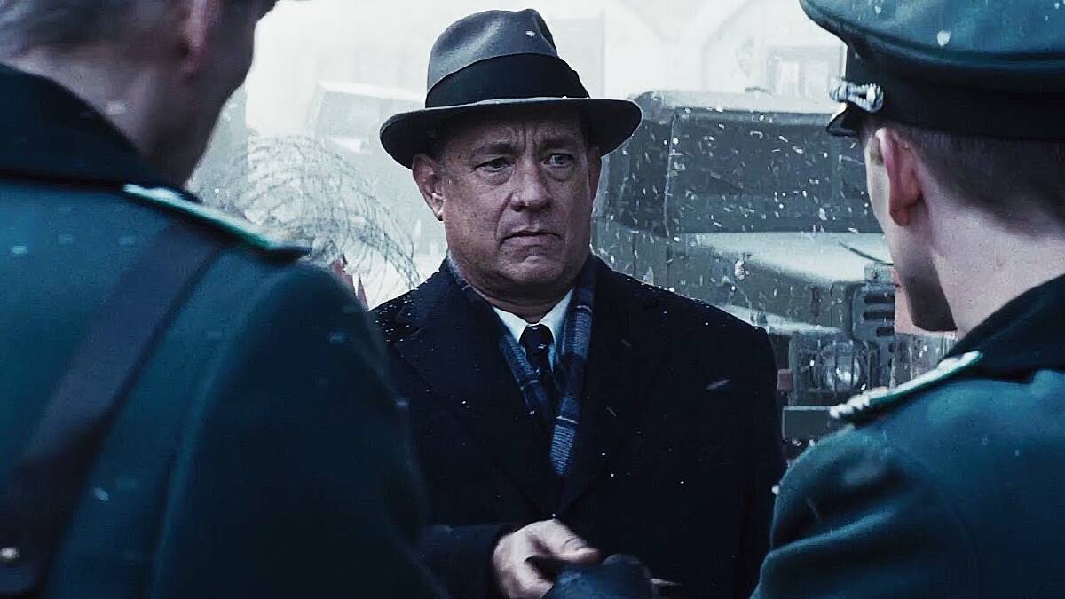 Tom Hanks stars as real-life lawyer James B Donovan in Steven Spielberg's Bridge Of Spies.