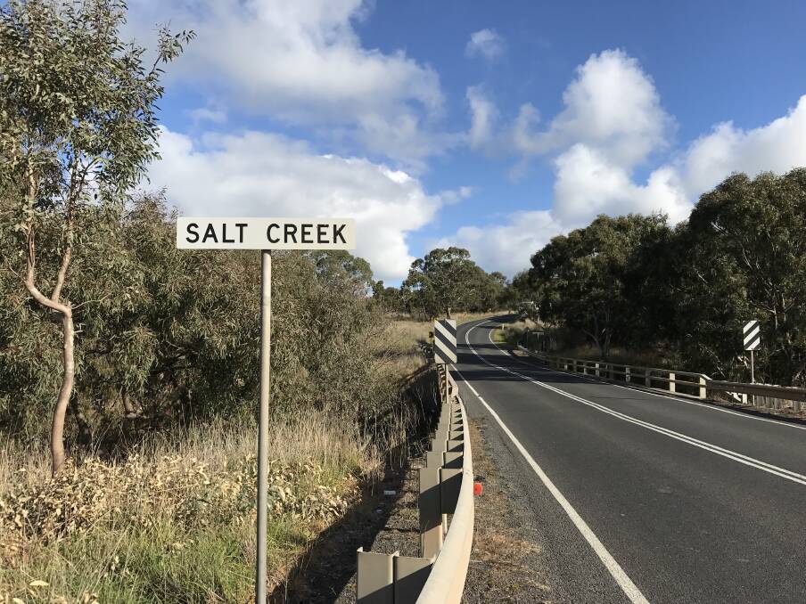 ON TRACK: Roadworks have begun in preparation for the construction of the Salt Creek Wind Farm, which is due to be completed mid-2018.