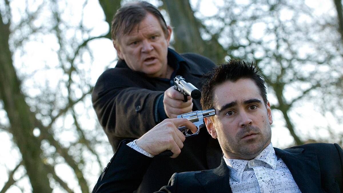 Brendan Gleeson and Colin Farrell in the darkly funny In Bruges.