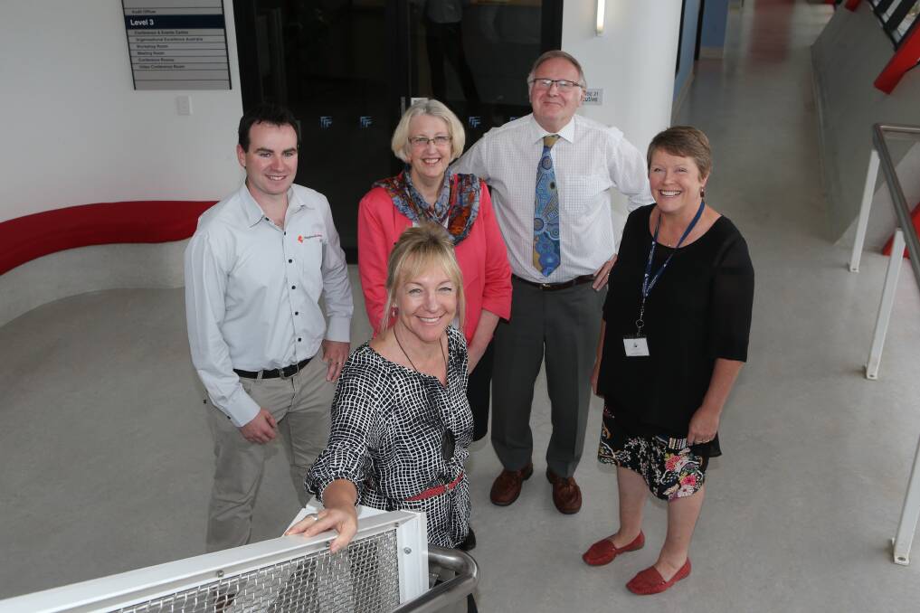 Beyond The Bell's Mike Holland (pictured second from the right with some fellow Beyond The Bell associates) has welcomed the funding boost.