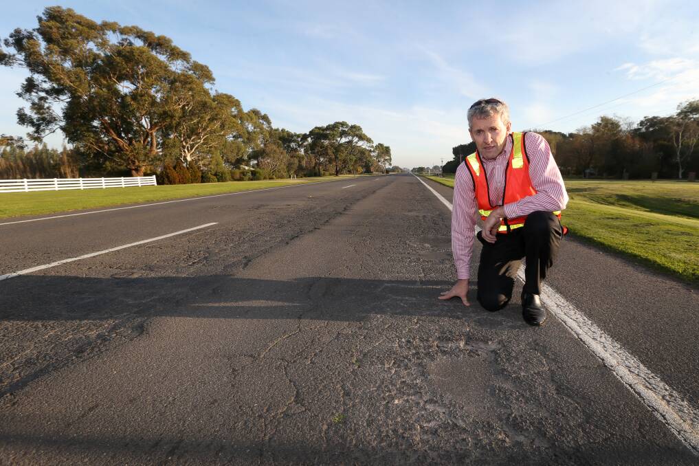 Corangamite Shire mayor Chris O'Connor is calling for urgent road funding.