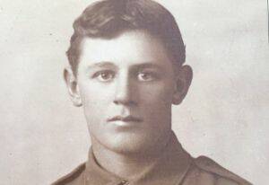 Private Jack Peoples, 58th Battalion, No 4288. Aged 18. 