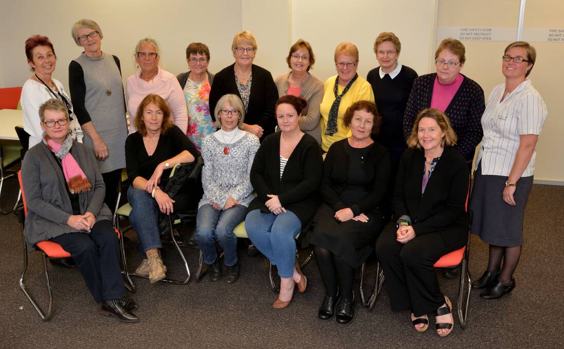 HELPERS: South West Healthcare staff and the group of palliative care volunteers who graduated this week. The volunteers will now go out into the community to help palliative care paitents in their home.