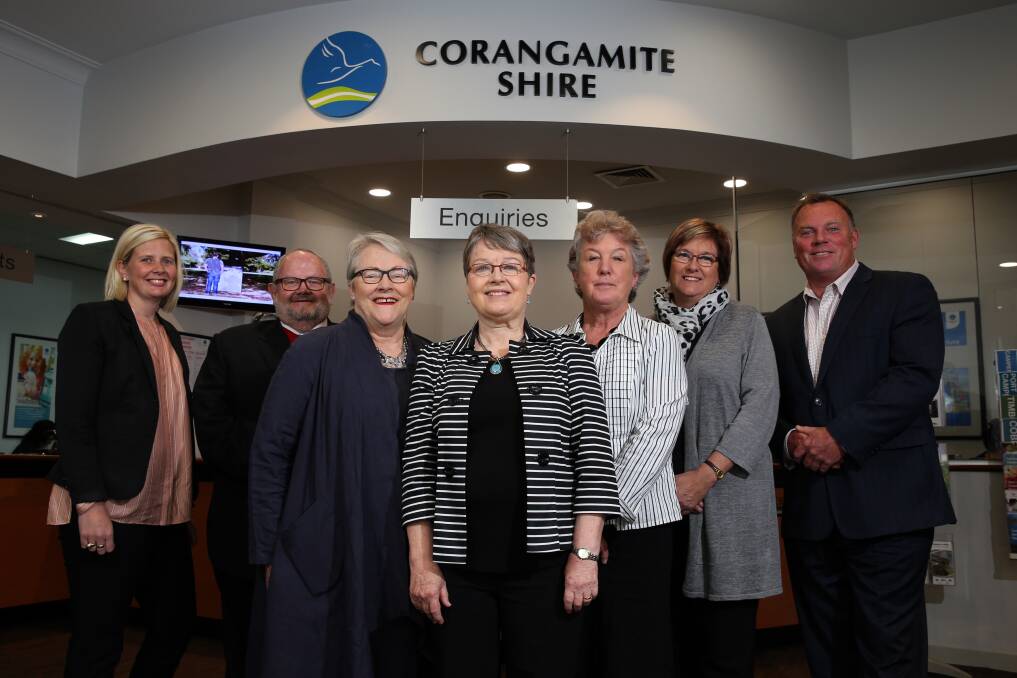 The Corangamite Shire council. Picture: Rob Gunstone