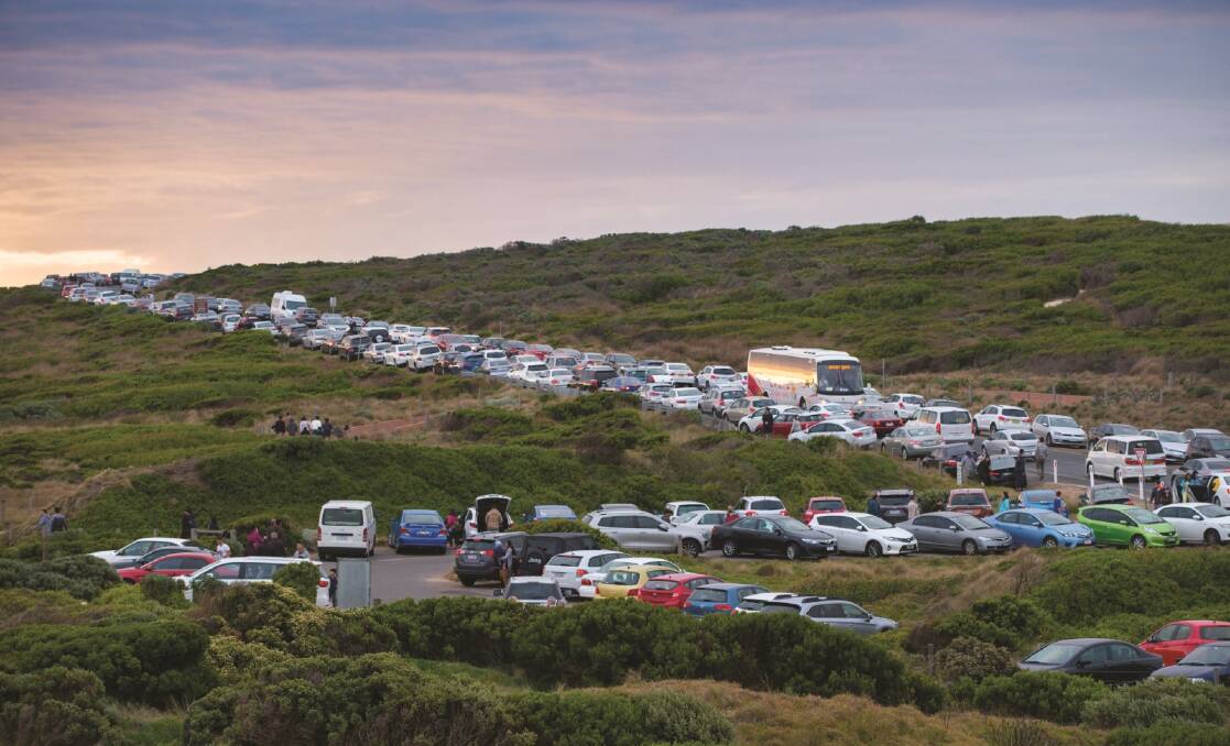 Traffic chaos: Government funding to improve tourism on the Great Ocean Road is one of Corangamite Shire's major priorities.