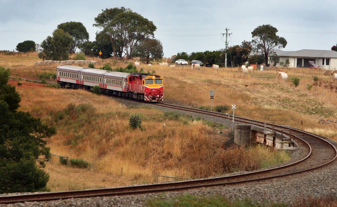TOO SLOW: Punctuality on the Warrnambool line is up 3.3 per cent for the month of July.