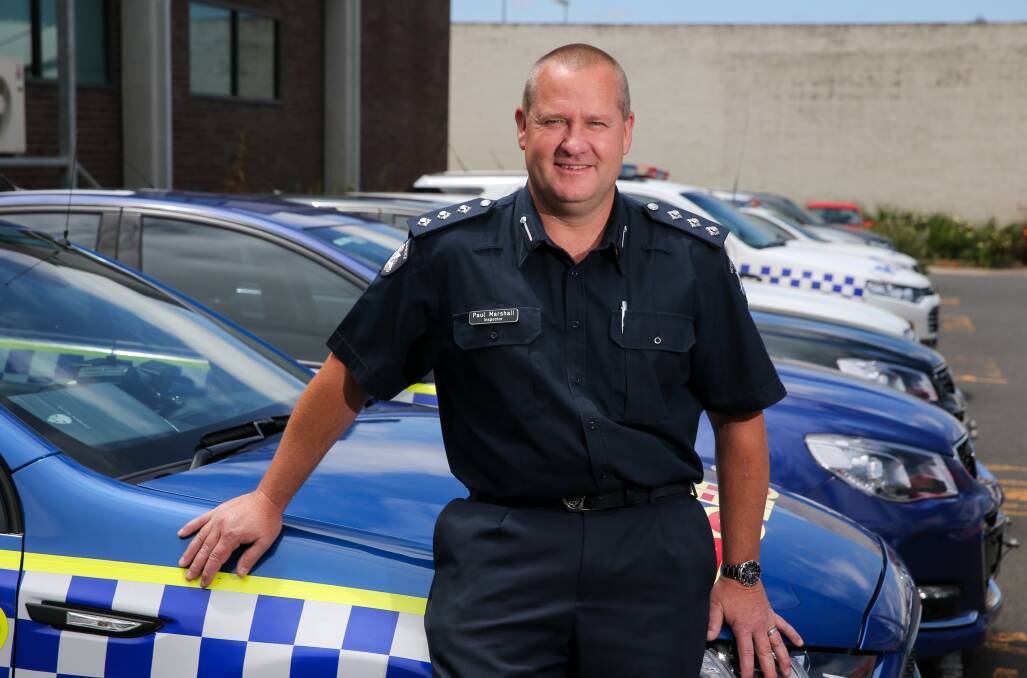 TARGETING: Police inspector Paul Marshall says drug and drink drivers will be caught.