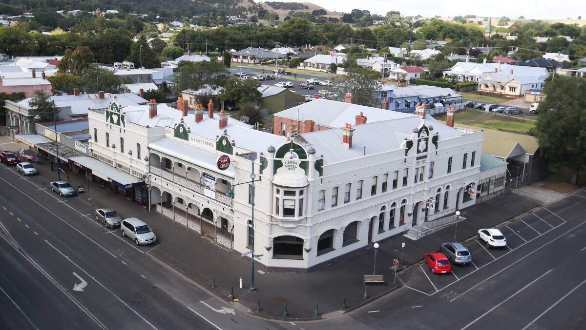 NEW CHAPTER: Camperdown's historic Leura Hotel has sold to local businessman Lawrie Voutier. Photo: Amy Paton.