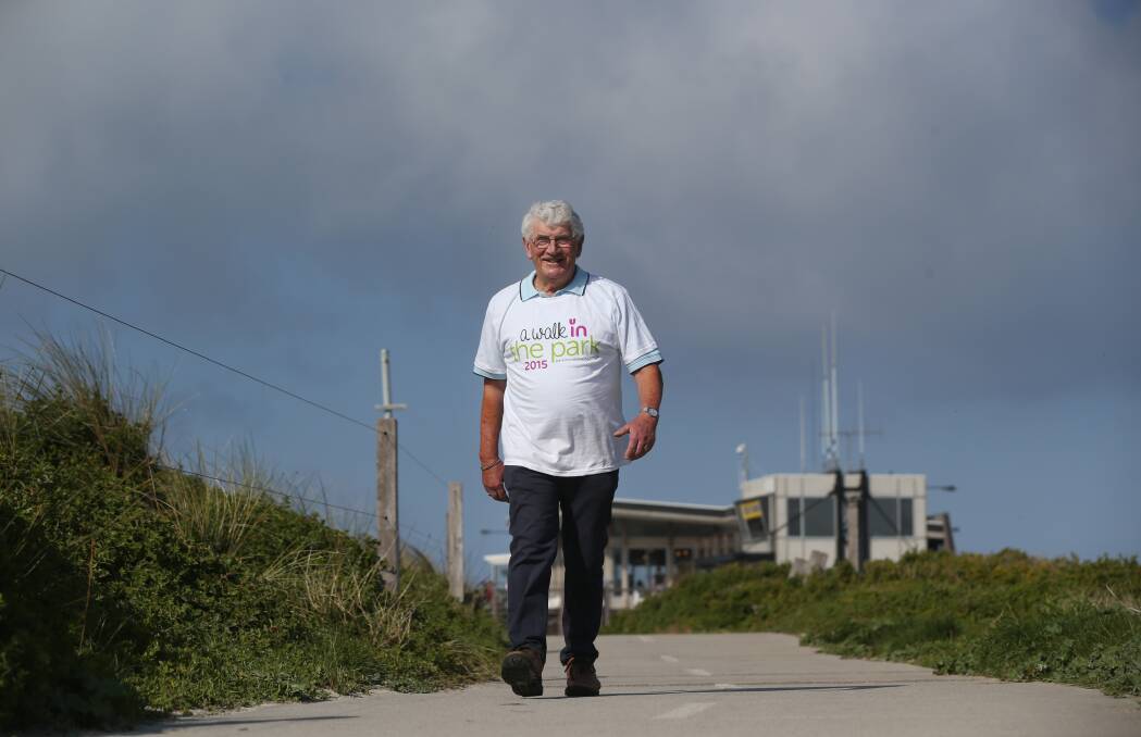 SUPPORT: Warrnambool's Andrew Suggett is encouraging people to attend the walk on Sunday to support people with Parkinson's. Picture: Vicky Hughson