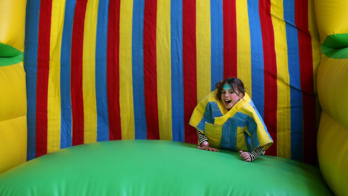 Fun4Kids Festival patrons said Inflatable World was one of their highlights on day 1 and 2 of the event. Picture: Amy Paton