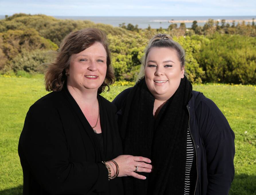 Rewarding: Janine Gapes and her daughter Georgia said becoming foster carers has been a positive experience for their family-of-six and has brought them closer together. Picture: Rob Gunstone