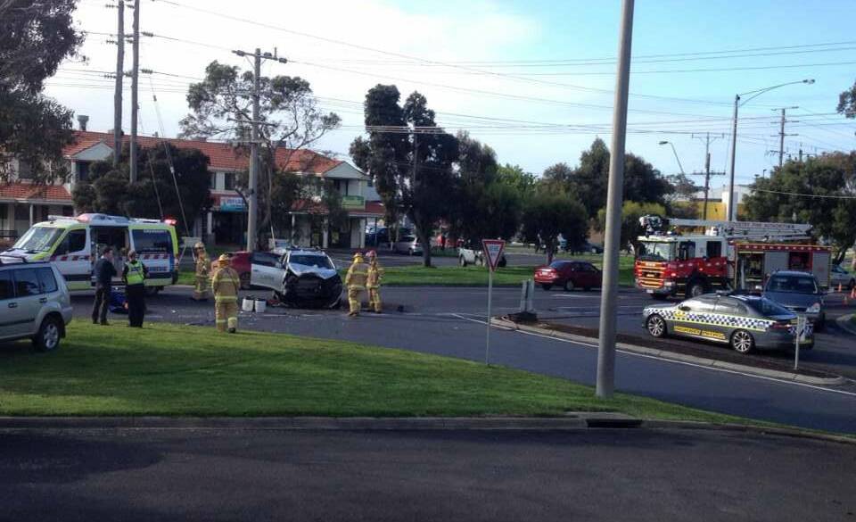 Appeal: An accident at the intersection of Mortlake and Donovans roads has renewed calls for traffic lights or a roundabout. Picture: Trent Conn