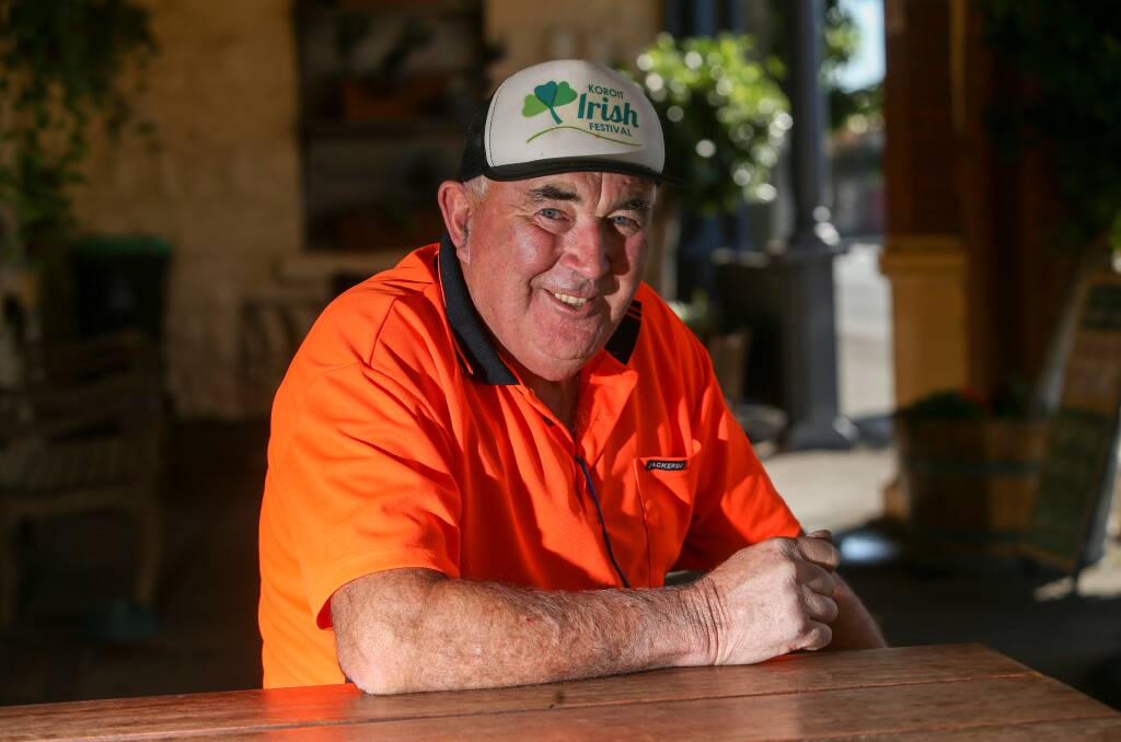 Koroit Irish Festival committee member Barry Brodie is looking forward to the festival which begins on April 28. Headliners include Jimeon and Damian Leith. Barry answers this week's Q&A. Picture: Amy Paton