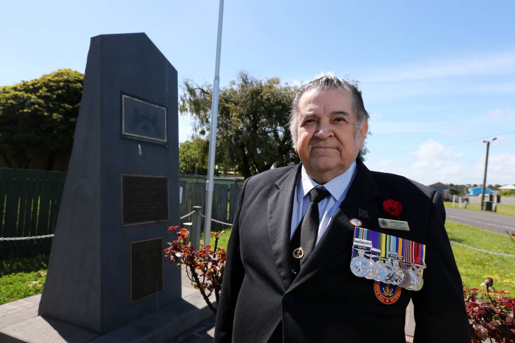 Kind: Port Fairy RSL president Jim Lane is being remembered for his roles with the Royal Australian Navy and the RSL and for helping others.