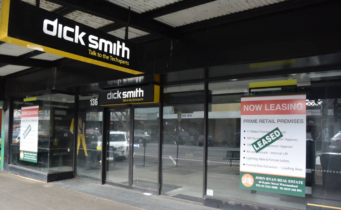 Aussie Disposals is moving into the former Dick Smith building in Liebig Street. Picture: Madeleine McNeil