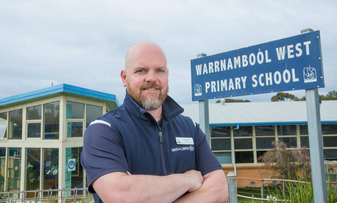 Lifelong learner: Despite challenges, Warrnambool West Primary School teacher Steve Griffin has fulfilled his dream of an education career.