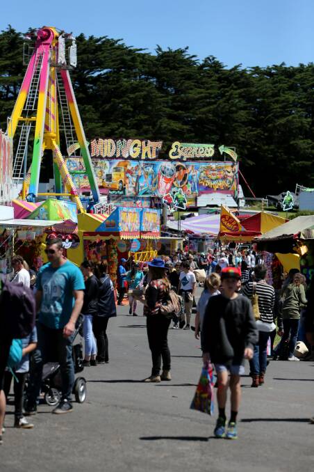 A hive of activity: The Warrnambool Agricultural Society Show begins on Friday and includes a mix of old favourites and new events. Vice president Karen Jackson said it would be a fun affordable day out for families. 