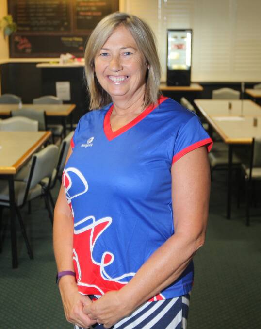 LIFELONG SUPPORTER: New Terang Mortlake coach Kerrie Crawley is dedicated to the Bloods, filling a number of roles at the club over many decades. Picture: Morgan Hancock
