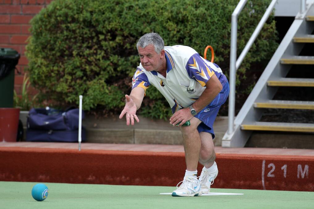 BUSY: Warrnambool Bowls Club co-ordinator Paul O'Donnell is also a player.