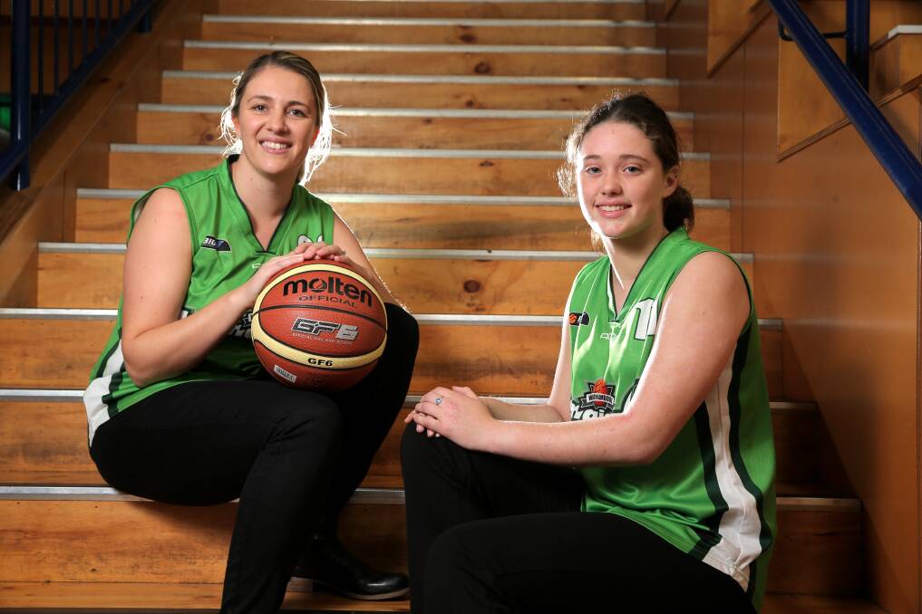 RESURFACING: Louise Brown is trying to re-establish the Warrnambool Mermaids' Big V team to help provide a pathway for juniors like Molly McKinnon. Picture: Rob Gunstone