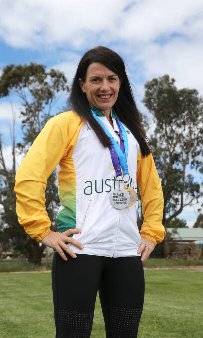 OVERSEAS TEST: Bushfield runner Nicole Barker won silver individual and gold team medals at the Oceania 24-hour running championships in Taiwan. Picture: Rob Gunstone