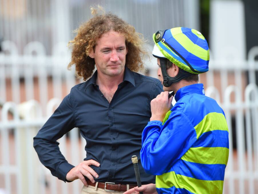BIG INVESTMENT: Winslow-raised trainer Ciaron Maher, pictured with jockey Luke Nolen earlier this month, has added to his growing stable. Picture: Getty Images