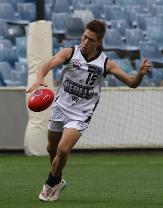 ROVER: Cobden's Trent Reed in action at TAC Cup level. Picture: Shaun Kelly