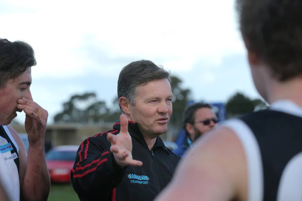 LAST HURRAH: Koroit mentor Adam Dowie wants to finish his coaching career on a winning note. Picture: Vicky Hughson