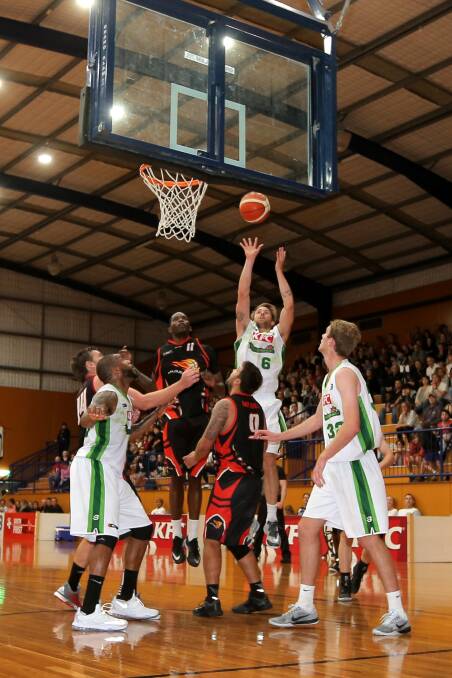 ON FIRE: Nathan Sobey is in blistering form for Big V side Warrnambool Seahawks. Picture: Rob Gunstone