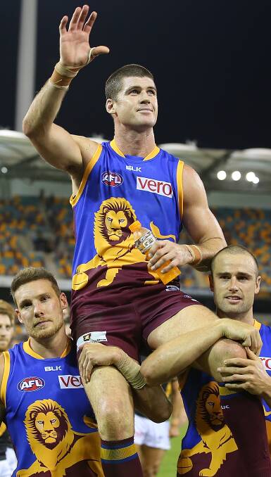 HOMECOMING: Brisbane Lions champion Jonathan Brown will lead Hampden at interleague level in 2017. Picture: Getty Images