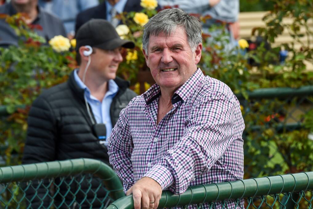 COLAC CONNECTIONS: John Sadler is hoping to win a cup in a town where he worked for a decade. Picture: Brett Holburt/Racing Photos