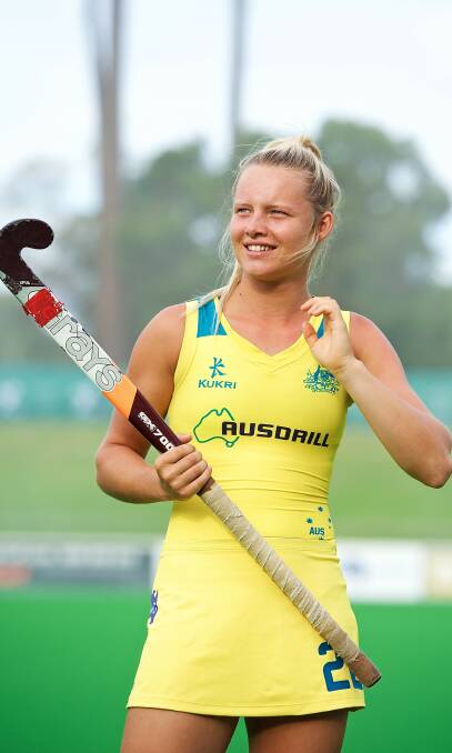 WORLD STAGE: Warrnambool teenager Madi Ratcliffe is excited to compete for Australia at the hockey junior world cup in Santiago in November. Picture: DC Images