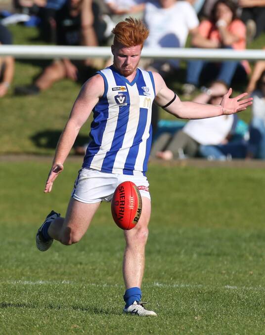 ON THE HOP: Hamilton Kangaroos utility Josh Pepper has put in a clearance to join  Sunraysia Football League. Picture: Vicky Hughson