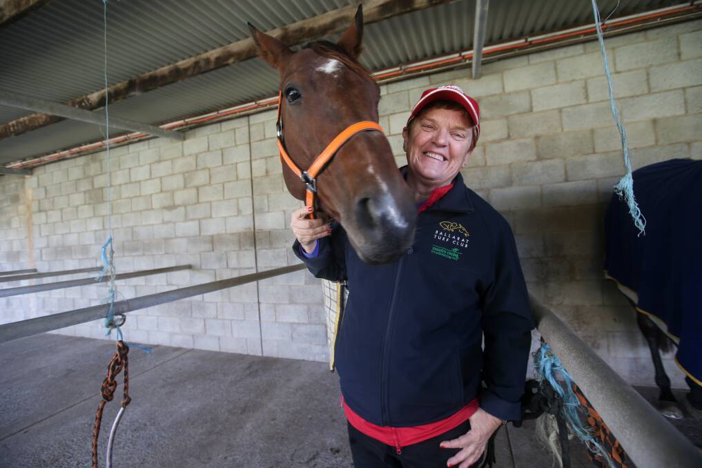 SECOND CHANCE: Orford trainer Anne McGrath hopes Mannertone can produce his best in the Brierly Steeplechase at Warrnambool on Tuesday. Picture: Amy Paton