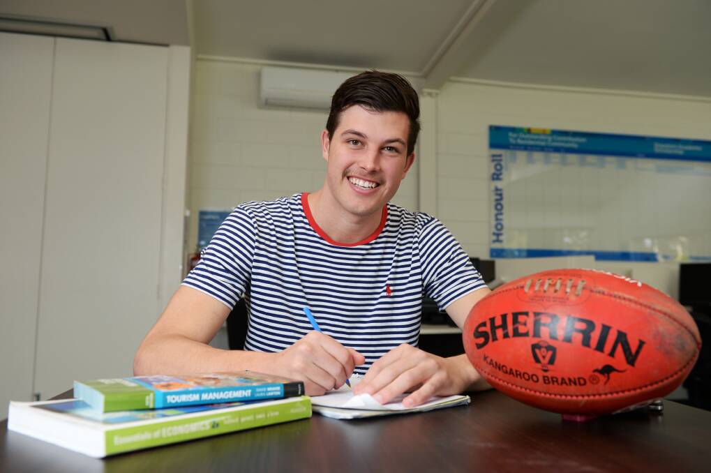 STUDY PAYS OFF: St Kilda has upgraded Portland export Rowan Marshall from its rookie list. Picture: Kate Healy 