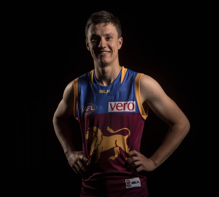 LION PRIDE: South Warrnambool's Hugh McCluggage joined Brisbane at pick three. Picture: Getty Images