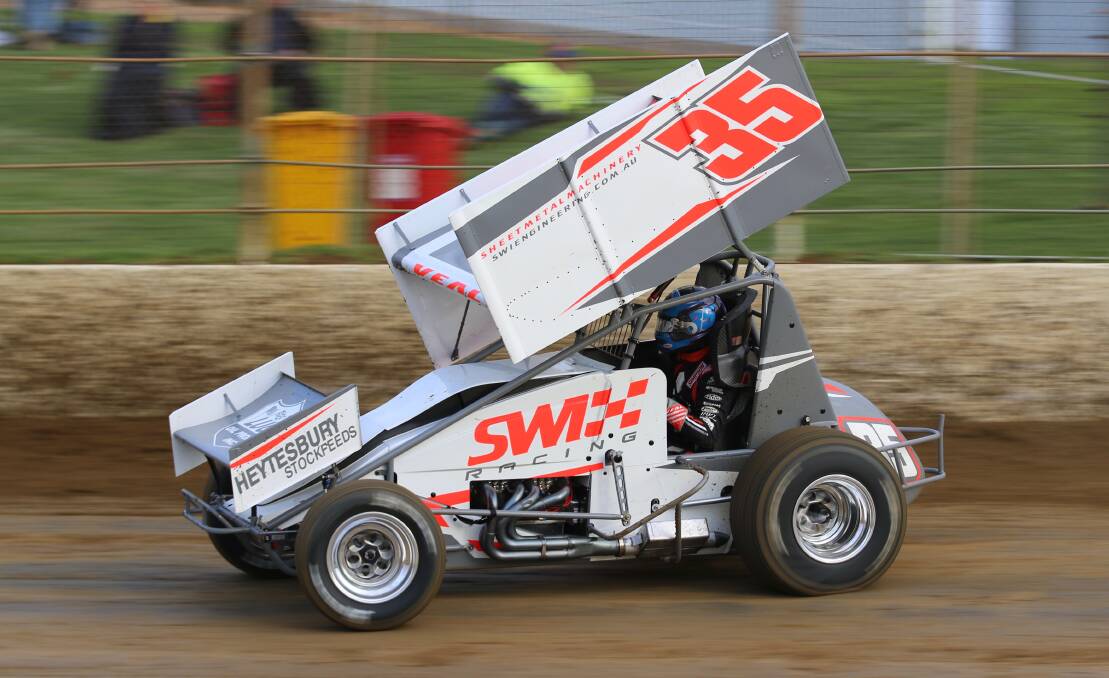 GRAND GOALS: Warrnambool driver Jamie Veal is chasing a second Grand Annual Sprintcar Classic crown. Picture: Amy Paton
