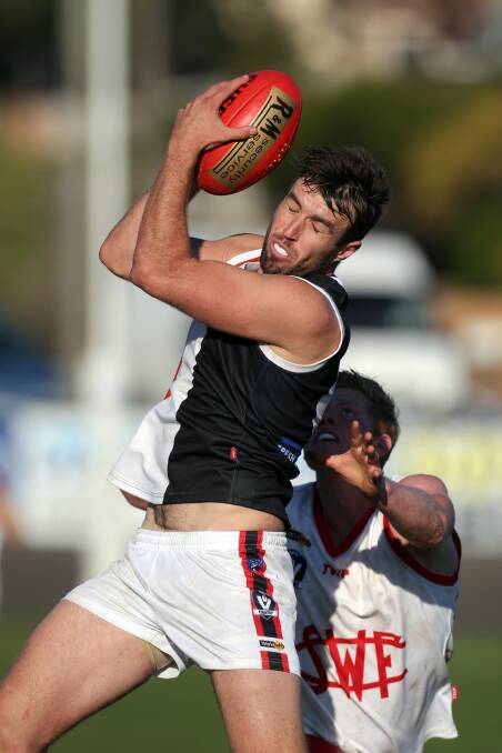 VERSATILE: Koroit assistant coach Ben Dobson could play multiple roles for Vic Country 1 against VAFA in Bendigo on Saturday. Picture: Damian White 