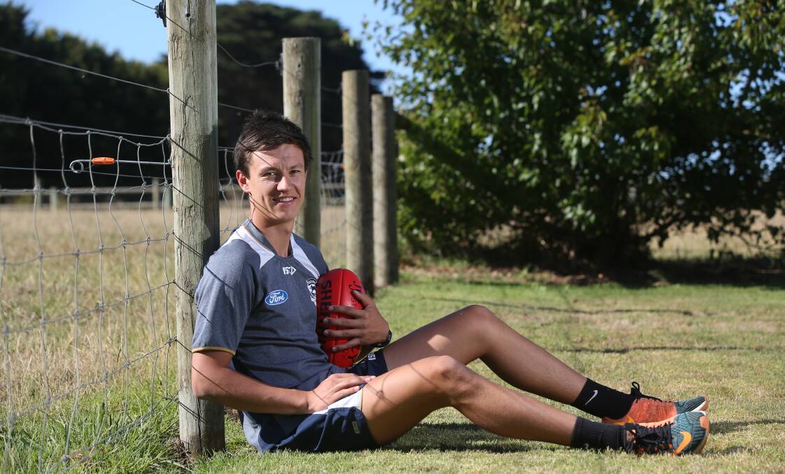 DRAFT CHANCE: South Warrnambool's Hugh McCluggage has received high praise from AFL talent manager Kevin Sheehan. Picture: Vicky Hughson