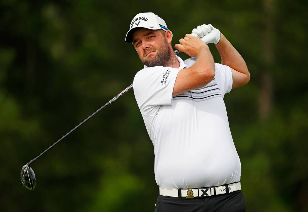 IN THE HUNT: Warrnambool golfer Marc Leishman is the only Australian left in the US Open field. Picture: Getty Images 