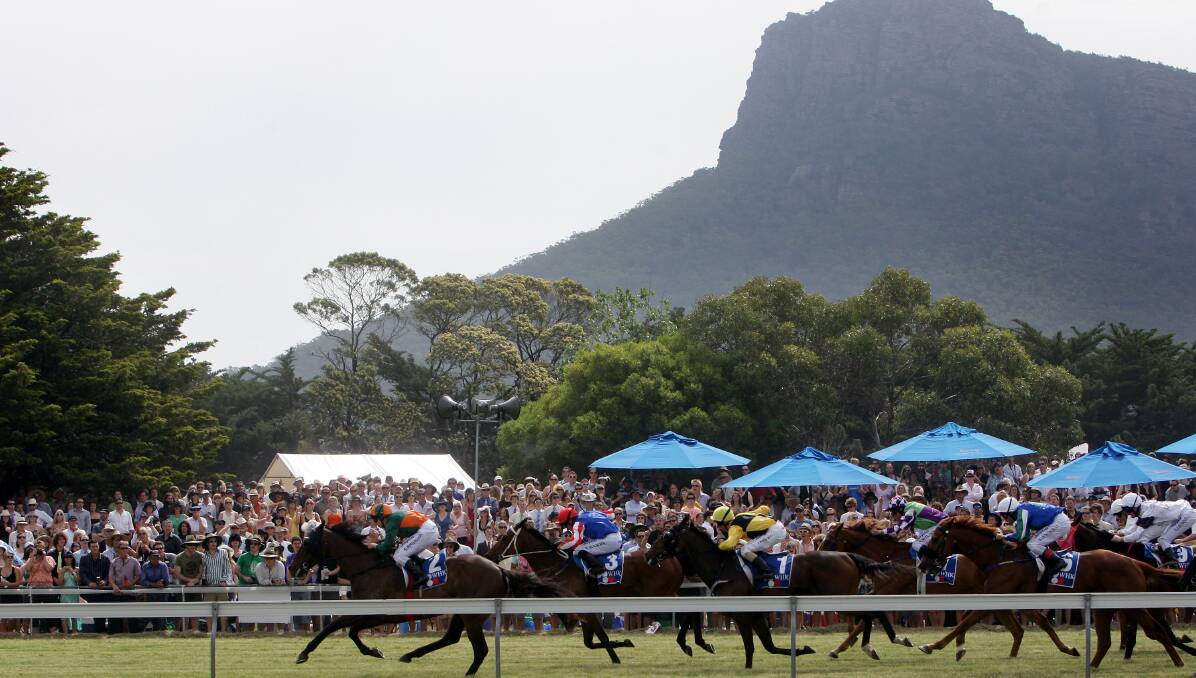 SCENIC: Dunkeld Racing Club, famous for its November meeting, has been nominated for a state award.