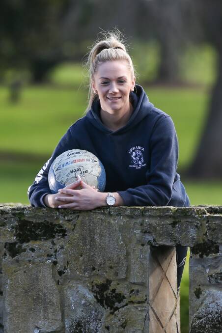 GRAND PLANS: Nirranda defender Katie Ryan is excited to play in a Warrnambool and District league A grade grand final. Picture: Morgan Hancock