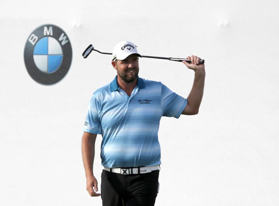 TOP SEASON: Marc Leishman finished the sixth on the FedEx Cup standings. Picture: AP