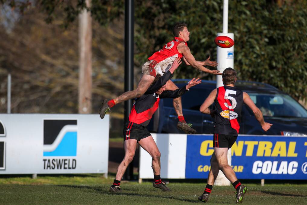 X-FACTOR: South Warrnambool footballer Jock Blair hopes to soar to greater heights in 2018. Picture: Rob Gunstone