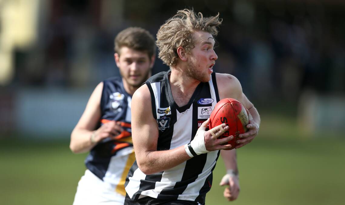 NEXT STEP: Emerging defender Jack Williams honed his skills at Hampden league club Camperdown before joining VFL ranks at Werribee. Picture: Amy Paton