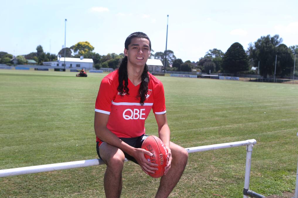 HOME OF FOOTBALL: Koroit teenager Jarrod Korewha will play on the MCG for St Patrick's College on Saturday. Picture: Amy Paton