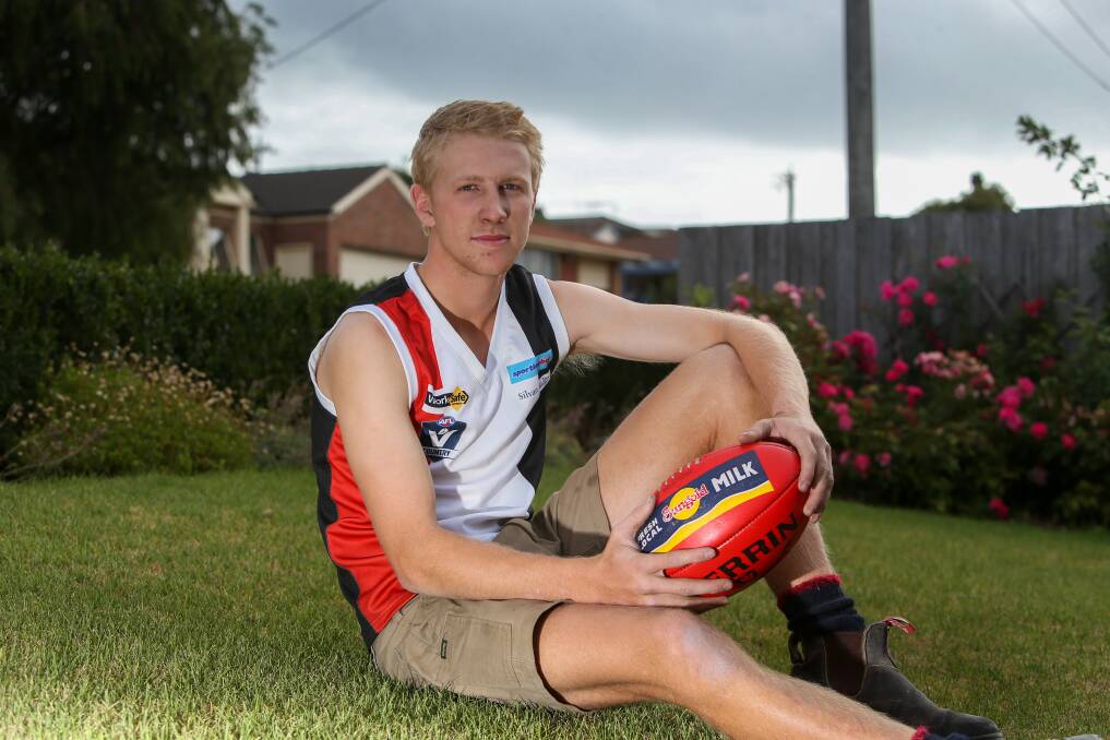 NEW COLOURS: Koroit recruit Alex Pulling joined the Saints in search of a new challenge on the football field after playing all of his career to date at Merrivale. Picture: Amy Paton