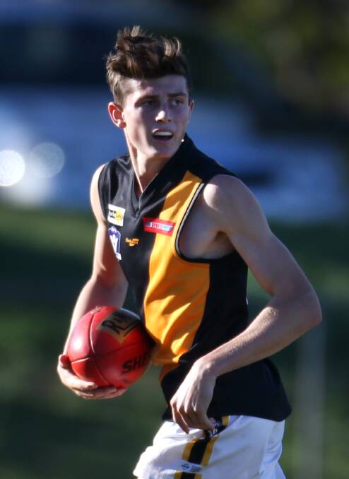 TIGER'S TIME: Portland's Keegan Gray will make his TAC Cup debut.