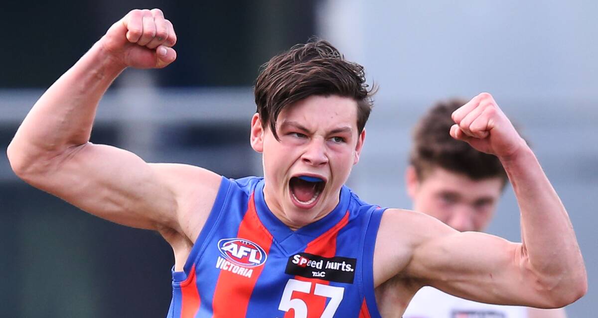 READY TO GO: Former North Warrnambool Eagle Dion Johnstone will play in a TAC Cup grand final with Oakleigh Chargers. Picture: AFL Victoria